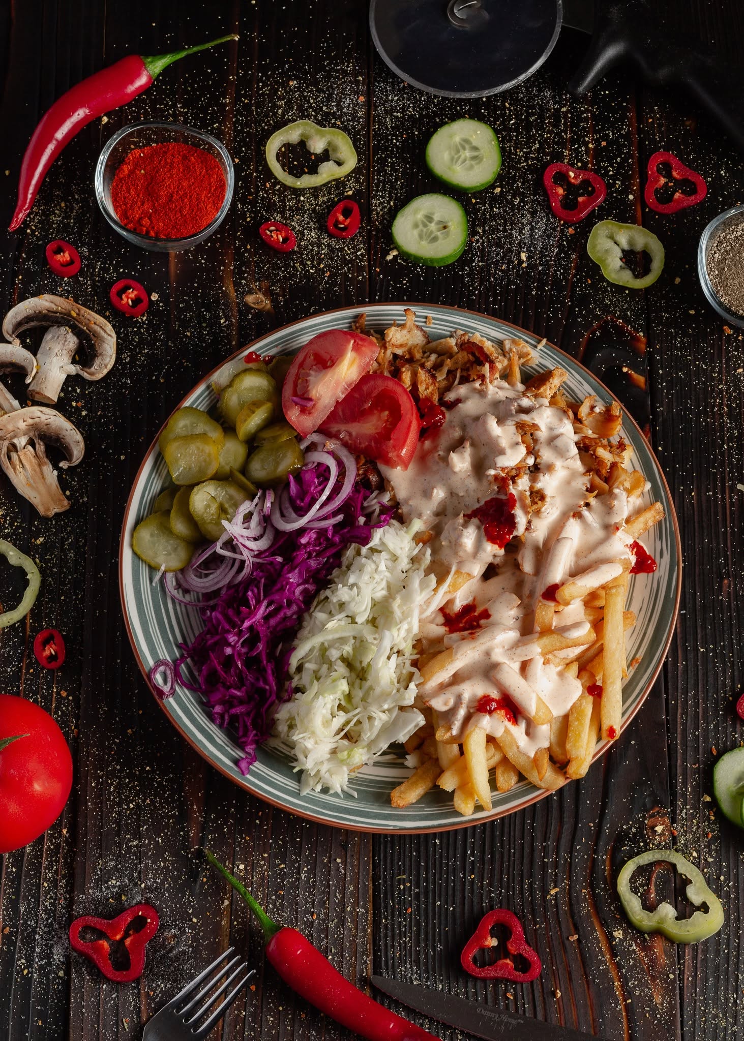 Gyros tál