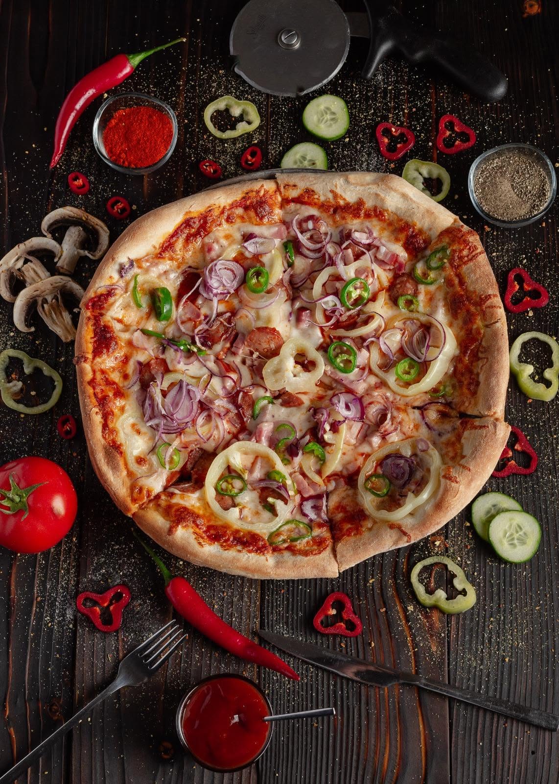 Magyaros pizza